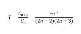 Рекуррентная формула. Множитель T. Член ряда. Пятнадцатый вариант. Циклы